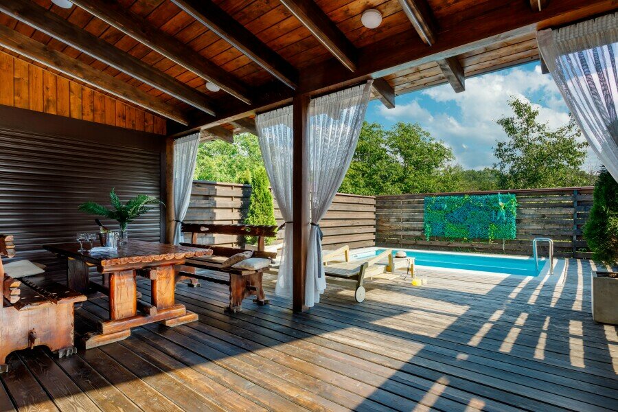 Гостиница Терем у реки Каменномостский