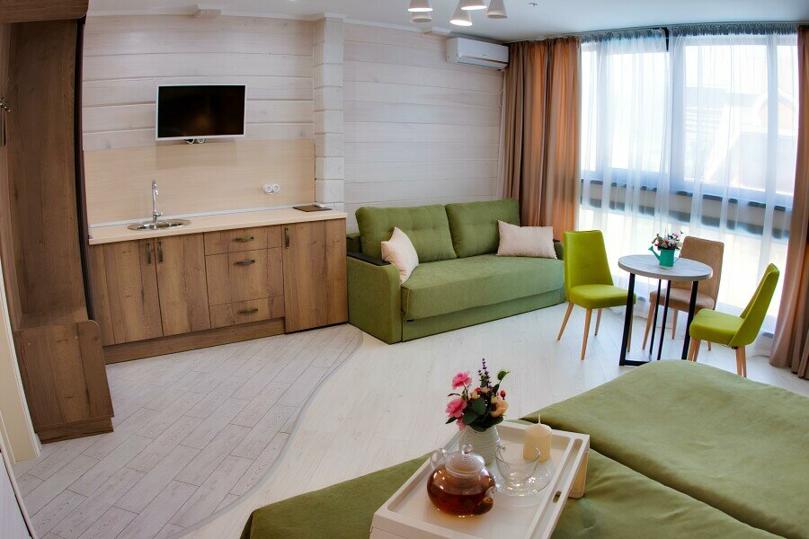 Гостиница Терем у реки Каменномостский