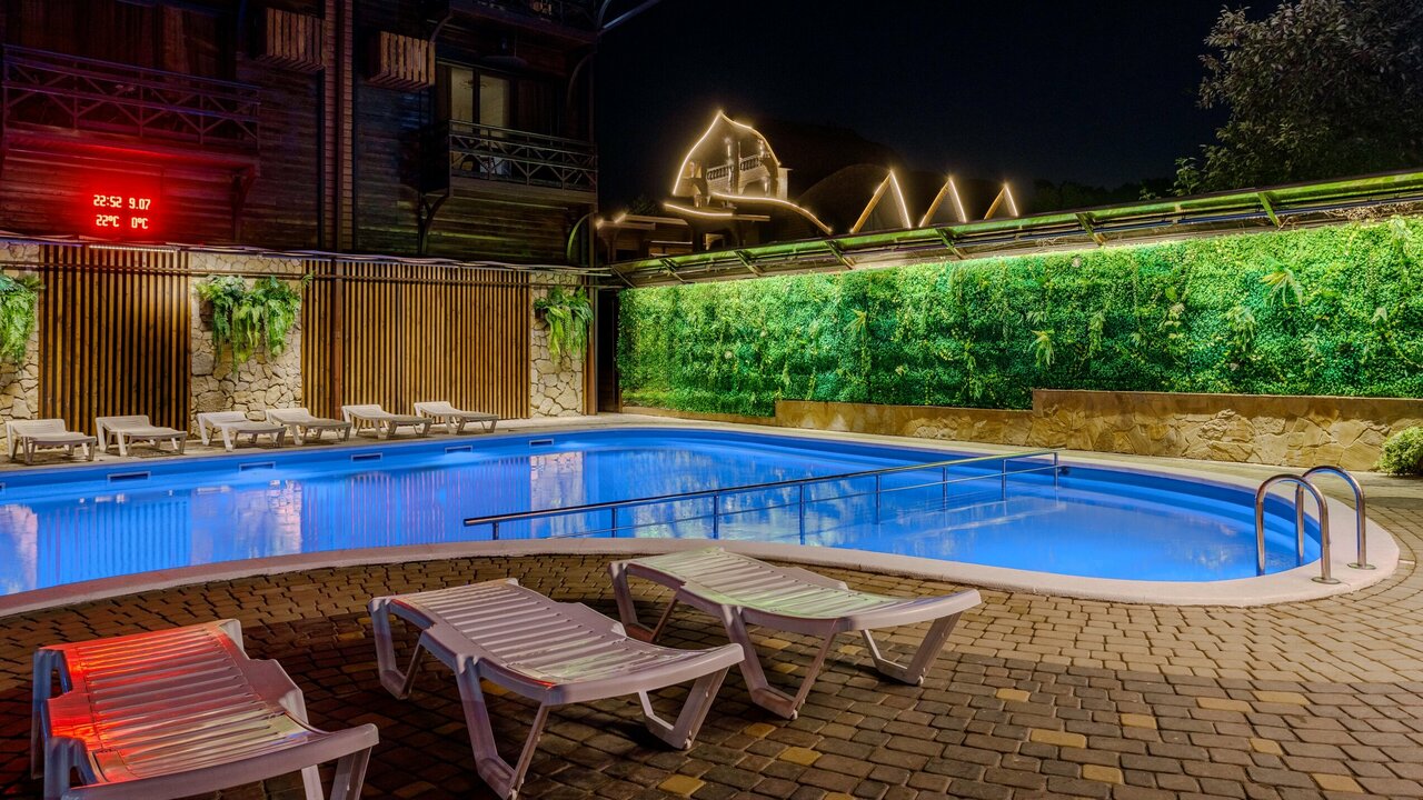 Гостиница Терем у реки Каменномостский-94