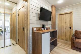 Гостиница Терем у реки Каменномостский 3-х местный семейный 2-х комнатный номер-5